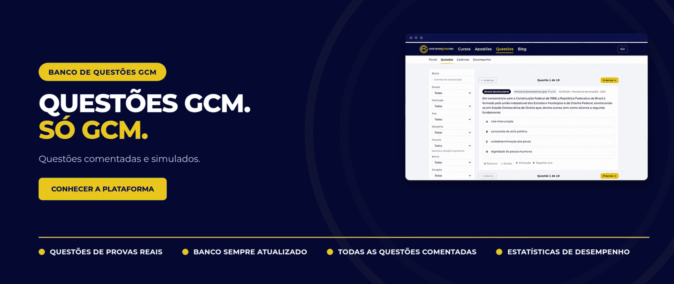 Capa da Apostila Didática GCM — Guarda Civil Municipal